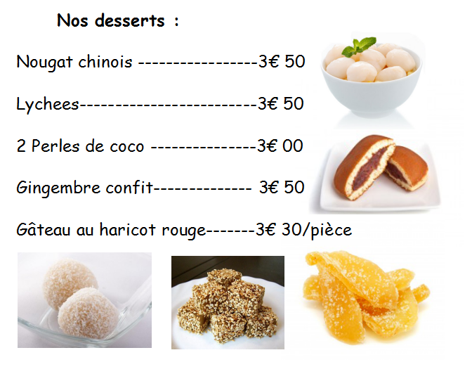 DESSERTS